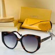 Loewe LW40054U Butterfly Acetate Sunglasses In Tortoise