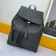 Loewe Puzzle Backpack In Grained Calfskin Marble