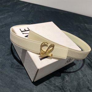 Loewe Reversible Belt Epsom Calfskin In White