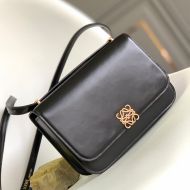 Loewe Medium Goya Bag In Silk Calfskin Black