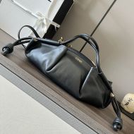 Loewe Small Paseo Bag In Nappa Calfskin Black