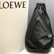 Loewe Small Anton Backpack In Classic Calfskin Black